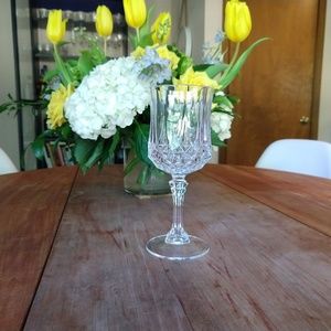 Cut-Crystal Wine Glasses